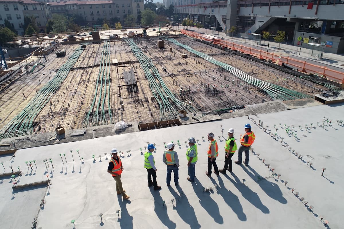 Concrete formwork rising